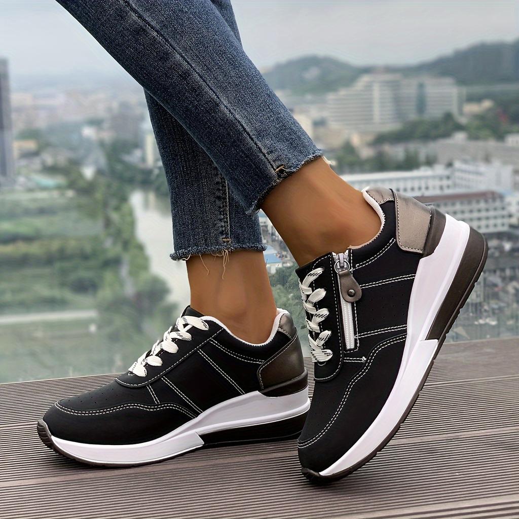 Scarpe Sportive Casual con Suola Spessa Scarpe da Donna • Sneakers