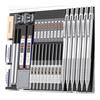 STAGEEK Set di Matite Meccaniche Artistiche in Metallo da 34 Pezzi con 3 Matite da Disegno Artistiche (0,5, 0,7, 0,9 MM) & 3 Matite da Disegno Meccaniche (2MM), Include 384