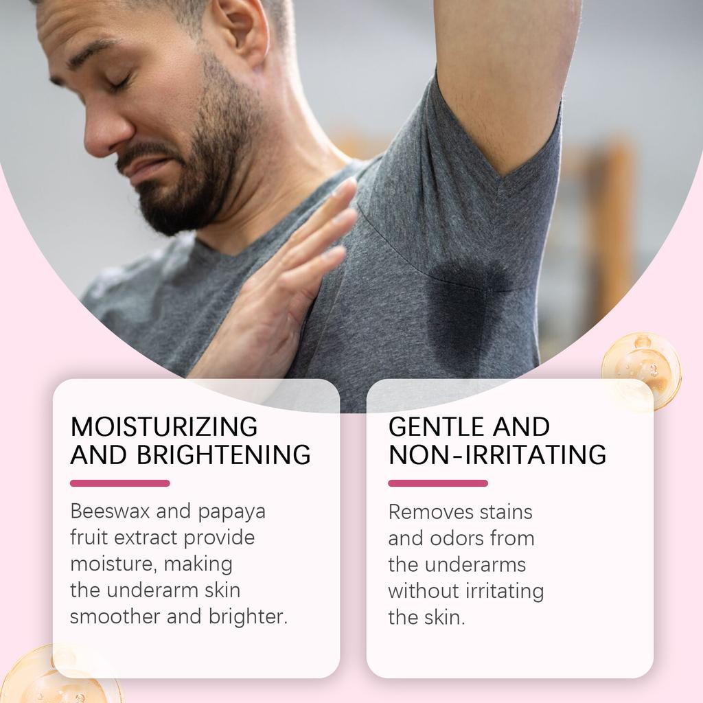 Aluminiumfreies Deodorant, Antitranspirant-Stick, Achsel-Deodorant-Stick, sorgt für frischen Atem, nicht fettend, 30 g