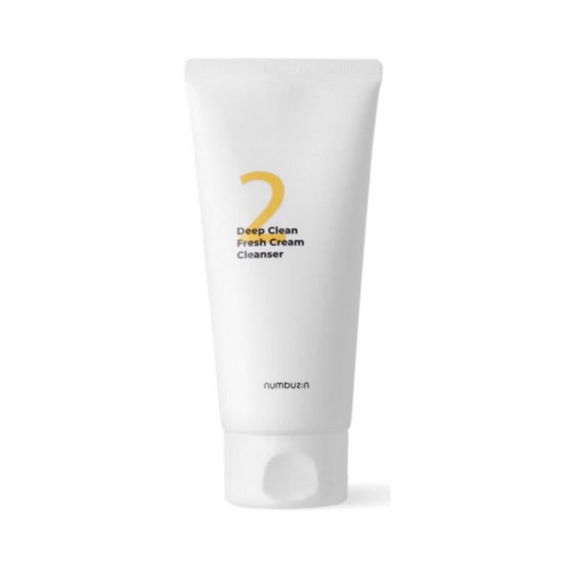 Numbersin No. 2 Deep Clean Whipped Cream Cleansing Foam, 120ml, 1 pcs