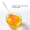 Silicone Spatulas   Cream Scraper Heat Resistant Kitchen Cake Baking Mixing Tool(Red)