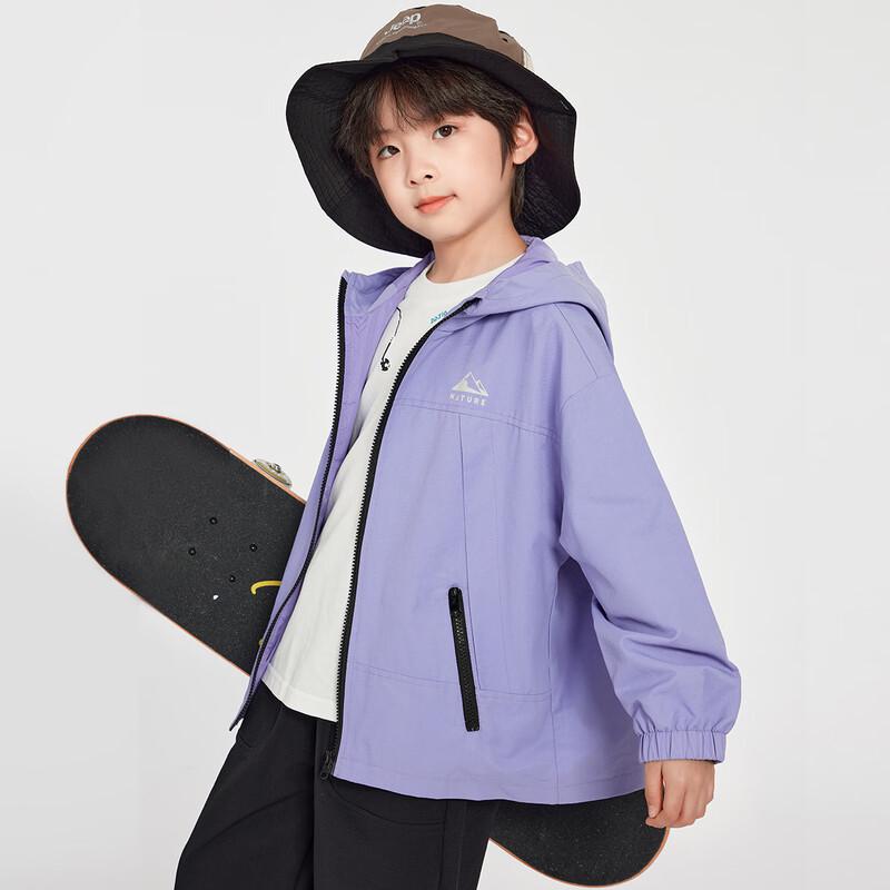 

Duoduo Boys Casual Hooded Softshell Jacket 150