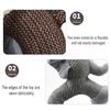 Plush Dog Toy Squeaky Stuffed Animal Dog Chew Toy Cute Animal Design Puppy Teething Toy for All Breeds Relieves Boredom And Anxiety