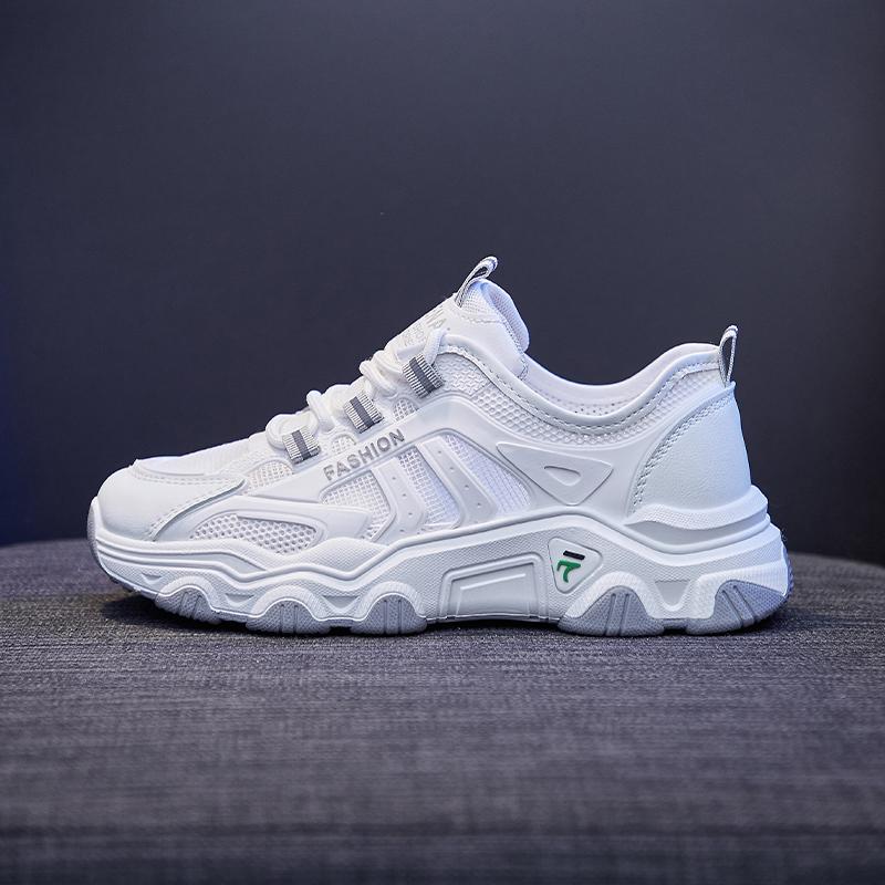 fashion Summer Single Net Hollow Popular Student Casual Women's Old Shoes Fashionable Women's Exquisite Casual Height-increasing Shoes