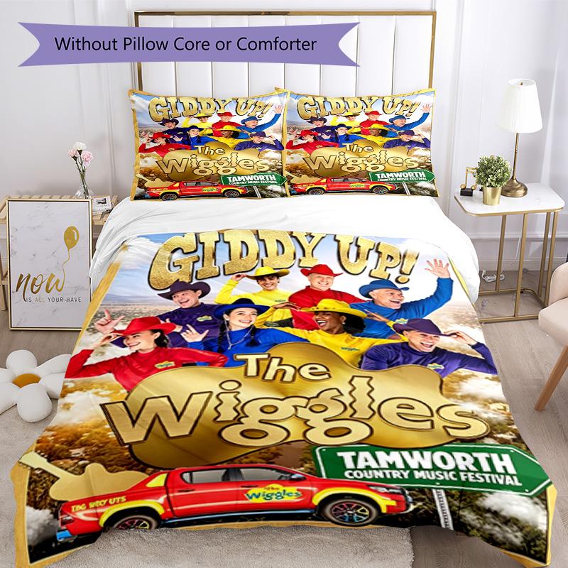 Wiggles Bedding Set Suitable For Dormitory Lightweight Perfect Gift For Friends Family