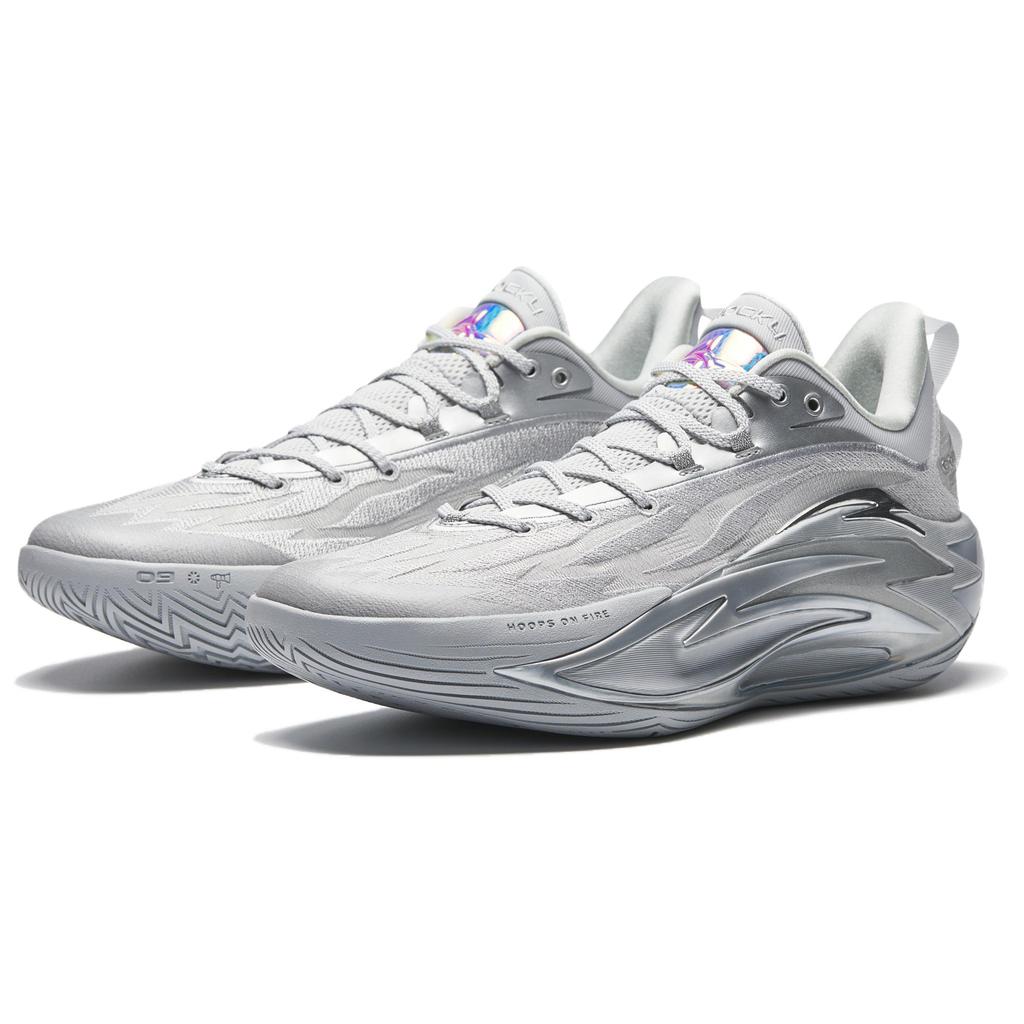 Anta A-Shock Pro Silver Wing Profesjonelle Basketballsko Herre Sneakers 112531126-4