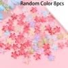 8/16/32pcs Glass Material Starfish Zhuhai Ocean Style Decoration Zhuhai Ocean Animal Beads Fashion Multi functional Personalized Decoration