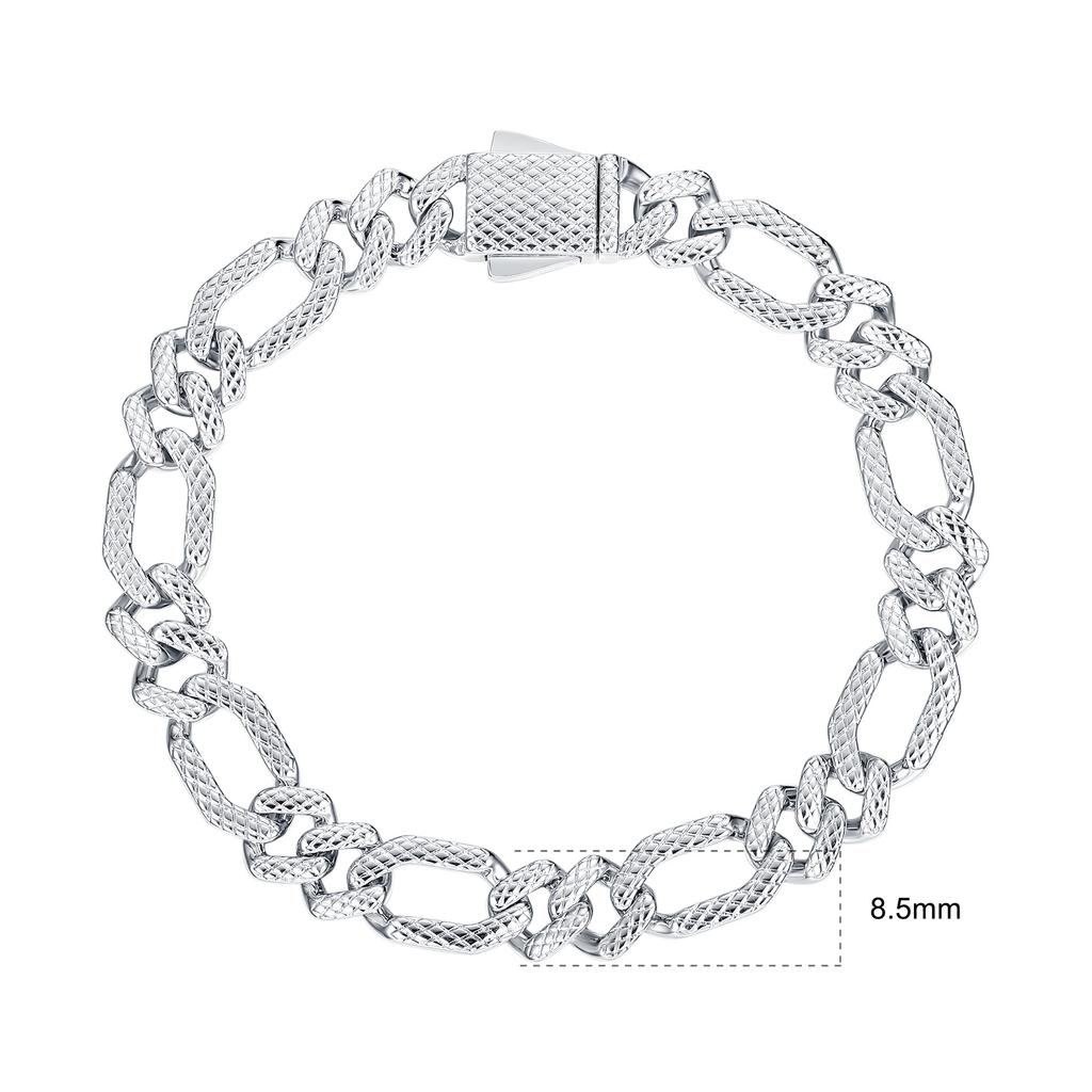 A New Spring Buckle Rhombus Zircon Bracelet Is Designed by Heavy Industry, Niche Hiphop Is Popular In Europe and the United States