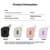 Silicone Protective Case For Hand Sanitizer Spray With Adjustable Lanyard And Shockproof Design for Travel Sports Use