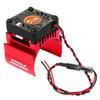 Eagle Model SP Motor Radiator 7.2V with Cooling Fan, Red, 2479-RE