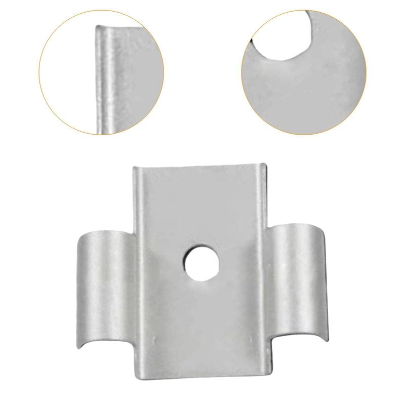 Upgraded Stainless Steel Brake Cable Clip Retainer with Parking Brake Cable Clamp for Car Brake Fittings and Brake Line Repair