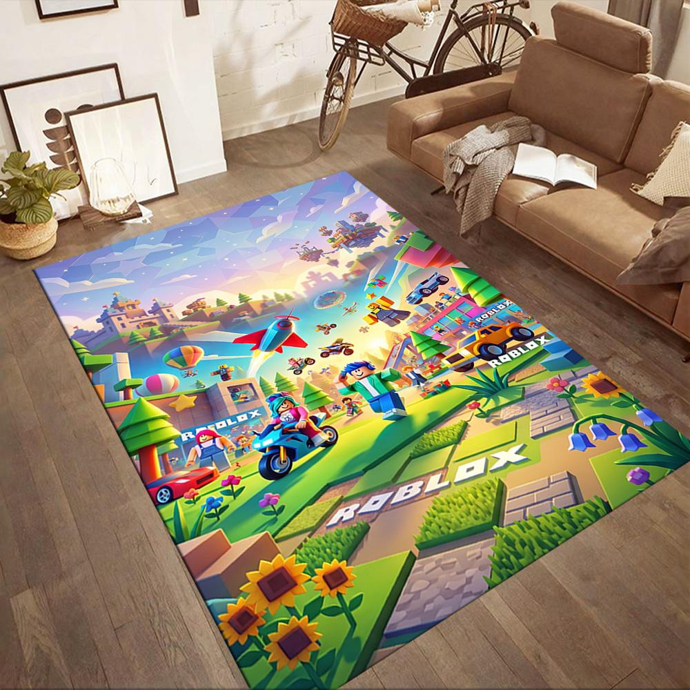 Roblox 239 Carpet Suitable for Entryway Balcony Foyer Game Room Antislip Carpet Decorate Offices Perfect Gift for Women/Men