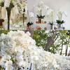 1PC of Retro White Orchid Artificial Butterfly Orchid, Long Stem, Ideal for Home and Kitchen Decoration, Desktop Display, Butterfly Orchid Decoration.