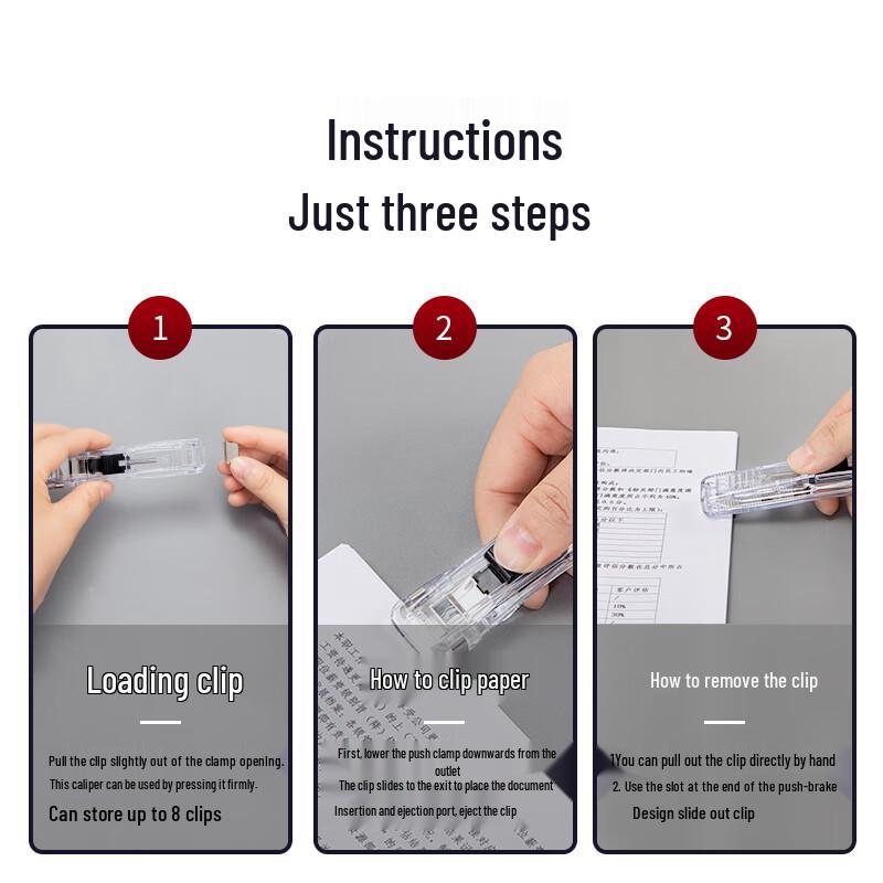 Deli Office Slide Clip Dispenser