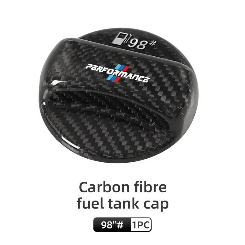New Automotive Carbon Fibre Petrol Tank Cap Filler Dust Cap #98 #95 For BMW E46 E90 E60 F10 E39 F30 E36 F20 E87 E90 E70 E91