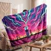 Warm Flannel BlanketCourage the Cowardly Dog Soft Cozy Throw Blanket for Bedroom Couch