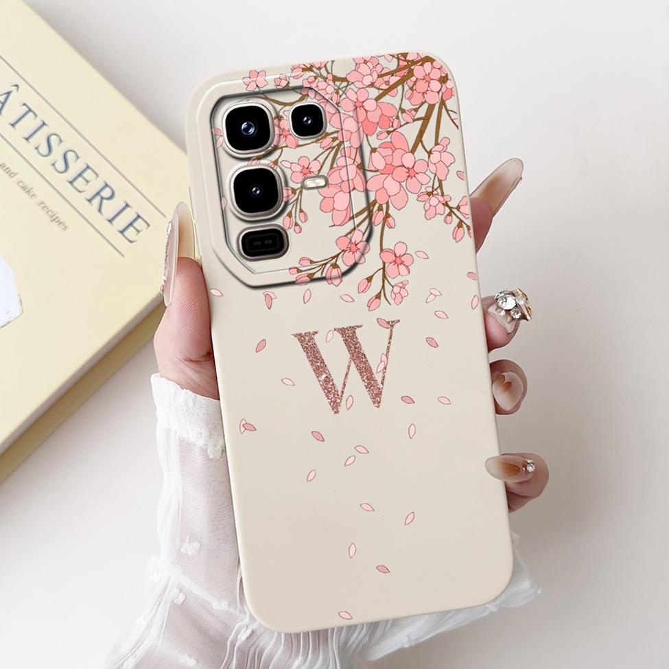 6.78" For Infinix Note 50s Case X6870 Silicone Simple Fashion Letters Painted Shockproof Bumper For Infinix Note 50s Back Cover