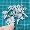 Leaves Metal Cutting Dies Stencil DIY Scrapbooking Embossing Paper Cards Album Making Decorative Craft Cut Template