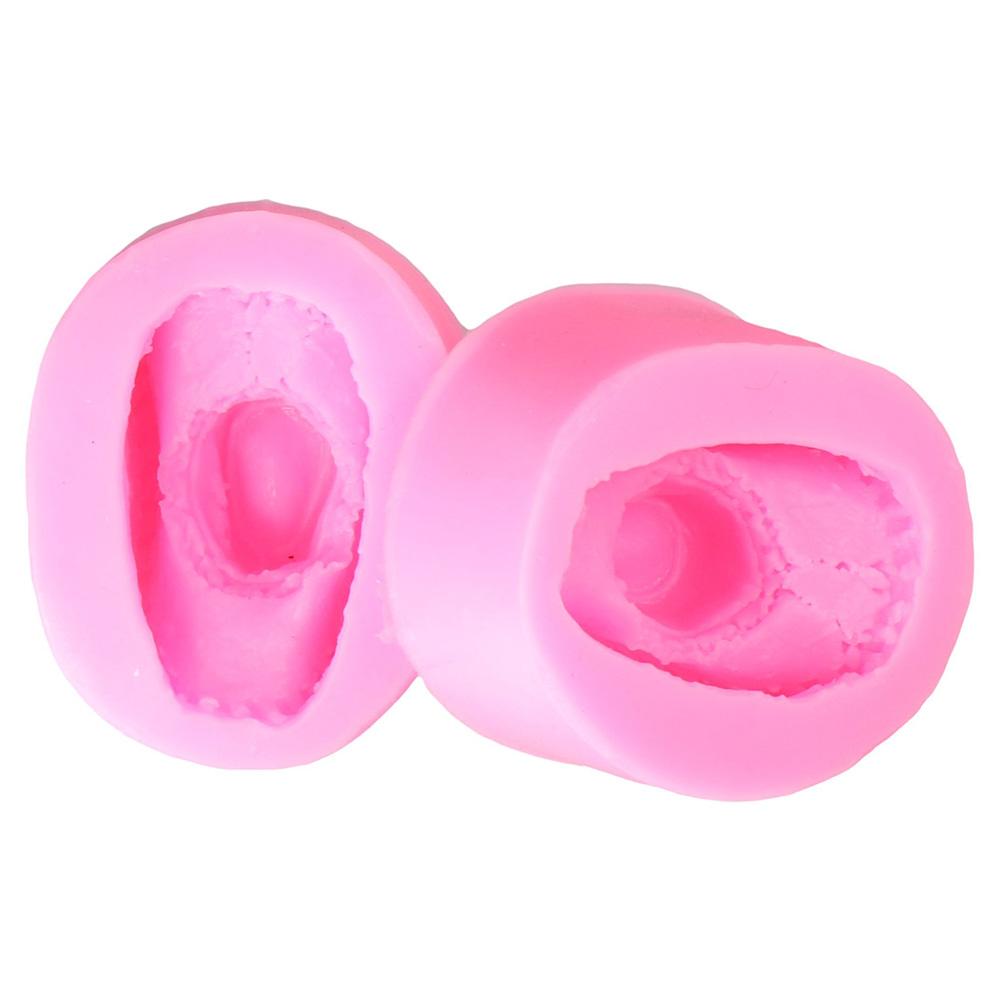 2 kusy 6,7 * 5,5 cm Forma na kovbojský klobouk Růžová forma na kovbojský klobouk Dekorace do formy na čokoládu