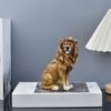 Retro Löwenstatue Luxus Miniatur Figur Skulptur Tierornament Wohnzimmer