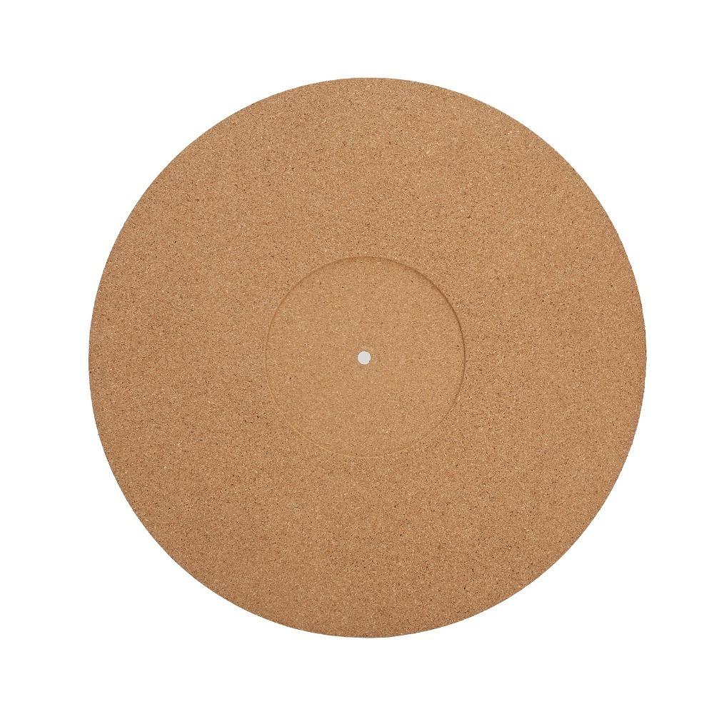 

Soft Cork Record Pad Anti Static for LP Tuning Pad Durable Phonograph Pad for LP Record Playing 1 x Record Pad