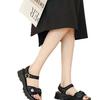 Sandals women's soft sole 2025 summer new casual sports fashion versatile trend flat non-slip thick-soled beach shoes