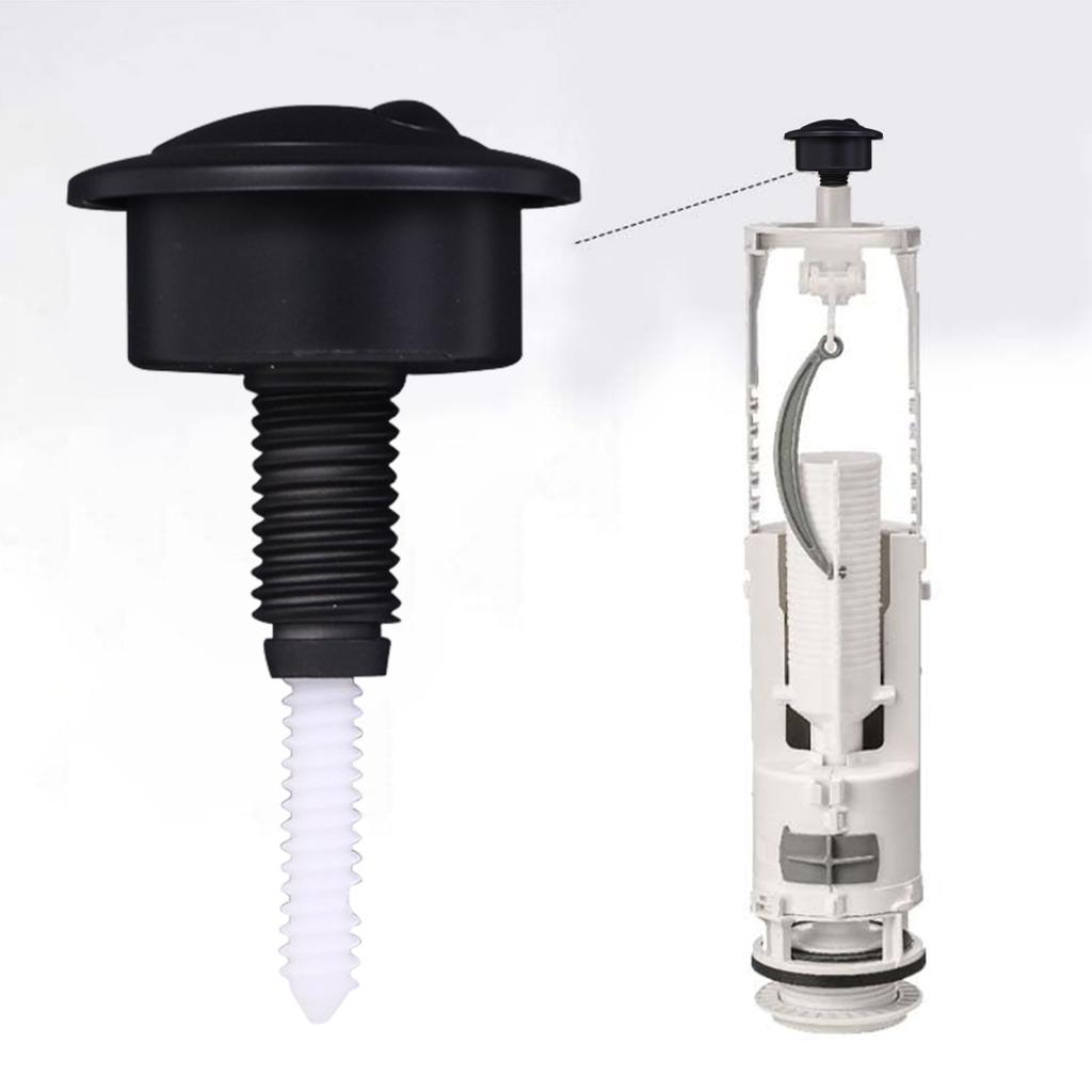 Water Tank Top Switch ABS Plastic Double Flush Button Toilet Tank Top Press Switch for Twyford/Siamp 49 Valves