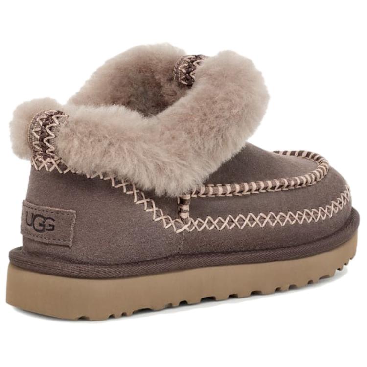 UGG Classic Ultra Mini Suede Warm Comfortable Versatile Short Snow Boots Women boots Brown 1158224-TCLD