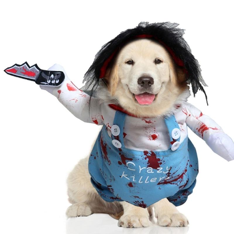 Pet Costume Hat Funny Killers Cap Party Cosplay Dress Cosplay Accessories Pet Cosplay Supplies Cute Killers