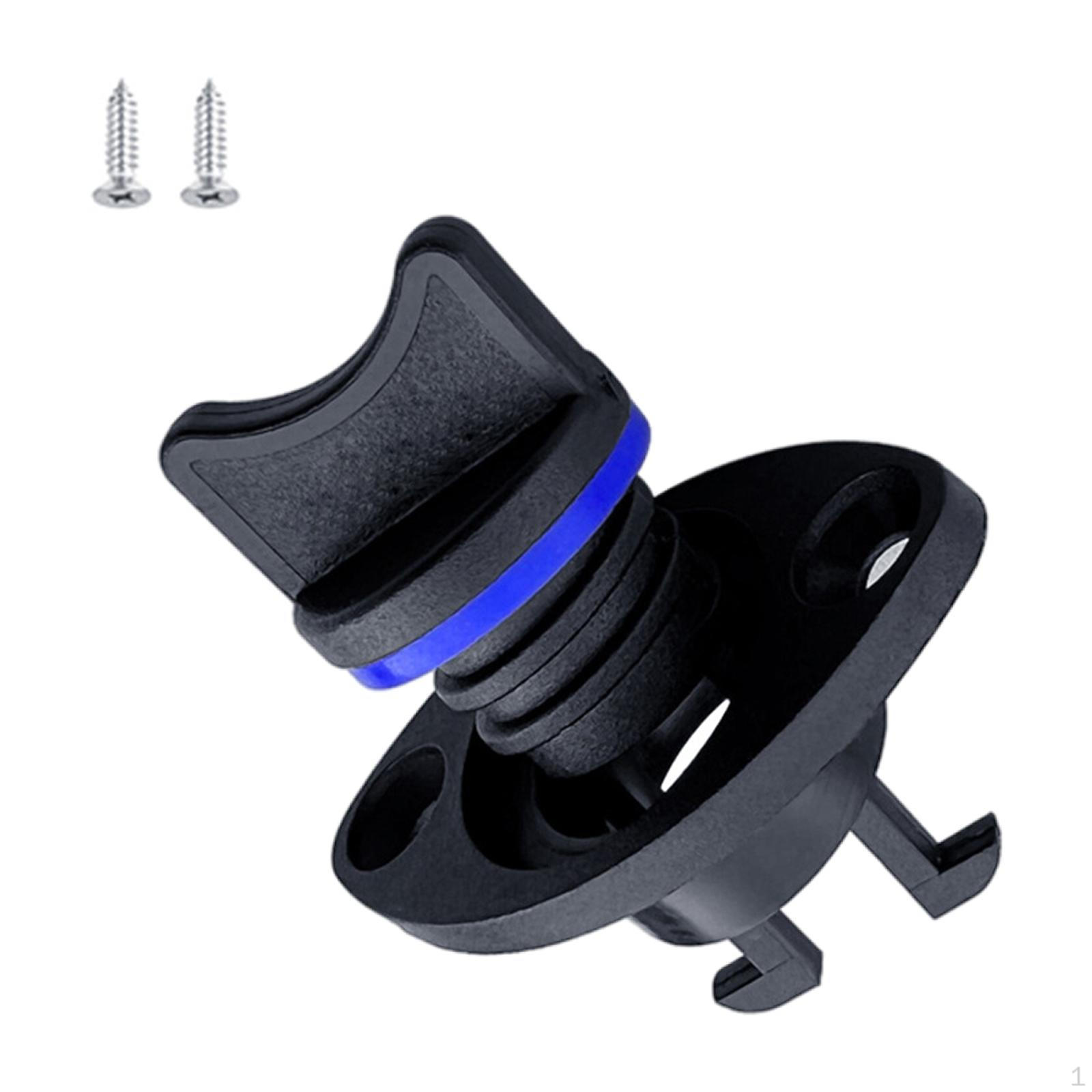 

1 Inch Marine Boat Drain Bung Plug Standard Thread Universal with Screws Replacement Bungs Scupper Blue seal