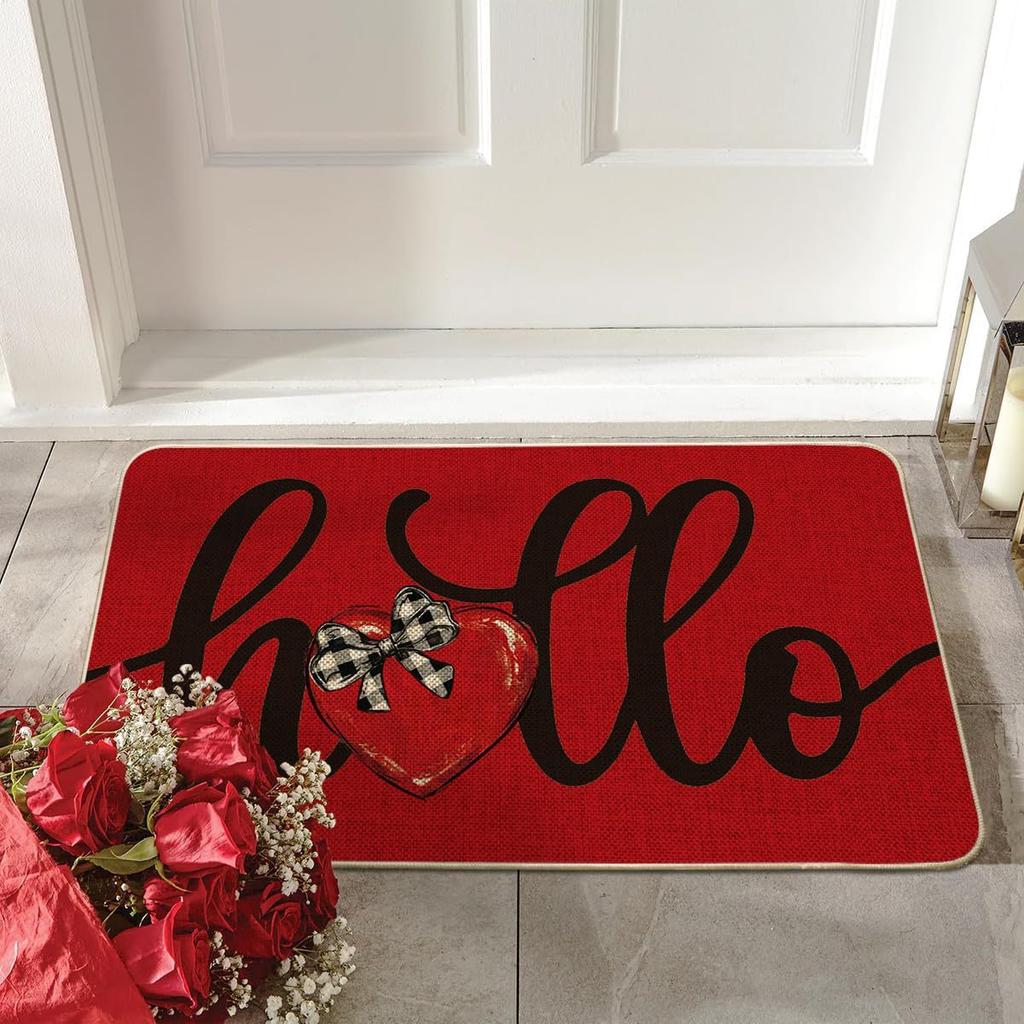 Entrance Door Mat Bathroom Shower Area Absorbent Foot Mat Living Room Bathroom Floor Mat
