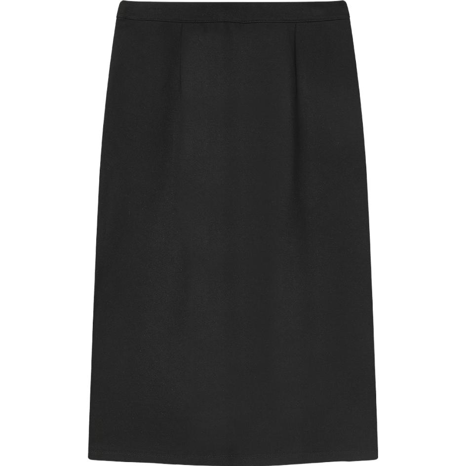 Fila 2023 Spring Half Skirt Fashion Elegant Casual Commuter Knit Skirt Women Skirts Black F11W341307F-BK