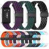 Magnetická D přezka Sportovní silikonový pásek pro Samsung Galaxy Fit 3 Fit3 SM-R390 Náhradní pásek Náramek Příslušenství