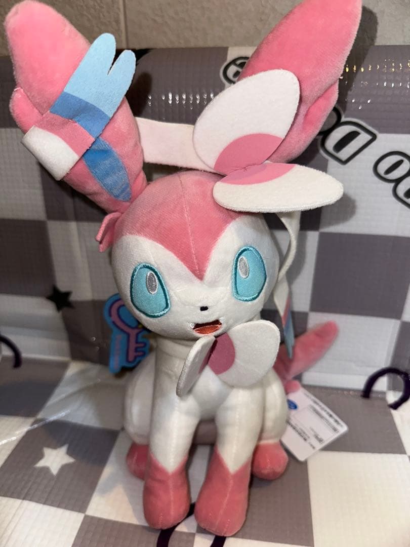 Плюшевая игрушка Покемон без сжатия Fancy Time Сильвеон.