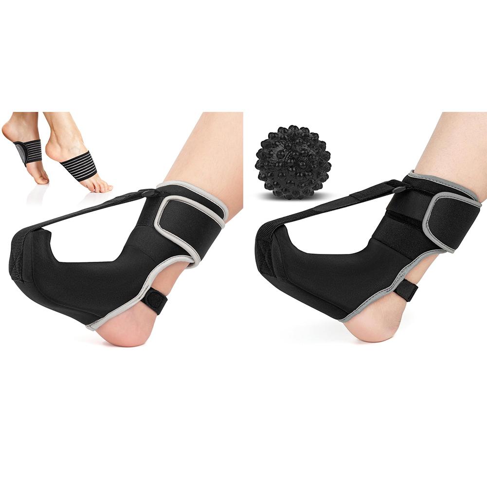 Plantar Fasciitis Night Splint Sock Adjustable Plantar Fasciitis Brace Soft and Comfortable Foot Brace for Women and Men