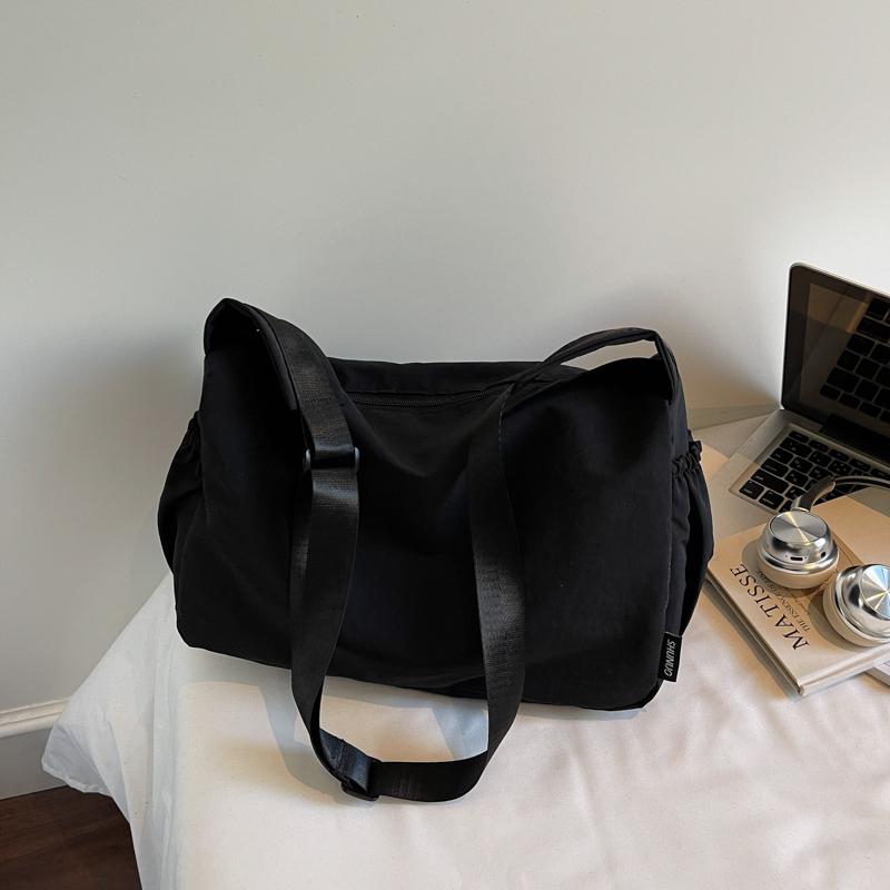 Nylon Sport Crossbody Bag Men's And Women's Large Capacity Tote Bag Commuter Shoulder Bag