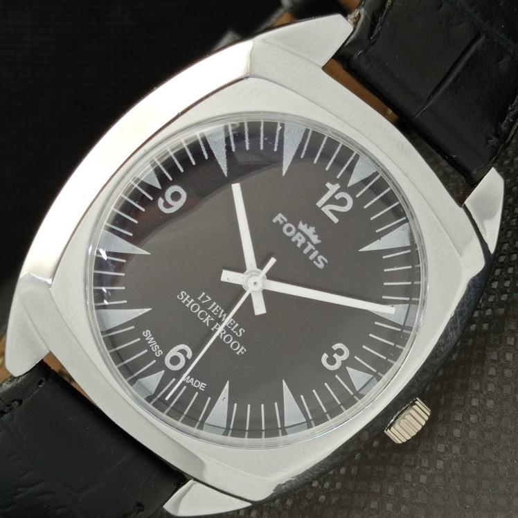 

ВОССТАНОВЛЕННЫЕ ШВЕЙЦАРСКИЕ МУЖСКИЕ НАРУЧНЫЕ ЧАСЫ FORTIS WINDING С ЧЕРНЫМ ЦИФЕРБЛАТОМ 622b-a416719-2 lot622b-a416719