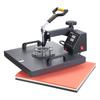 VEVOR Heat Press Machine, 15x15inch / 38x38cm, 2IN1 Clamshell Sublimation Transfer Printer with Teflon Coating, Digital Precise Heat Control