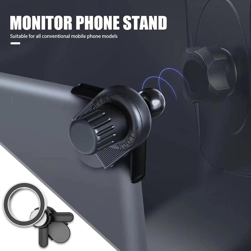 Magnetic Phone Holder for Tesla Model 3 Y 2025 2025 2025 Cybertruck Car Phone Holder Display Screen Fixed Magnetic Phone Mounts