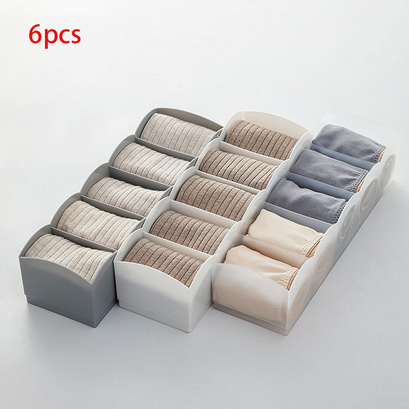 Socks Underwear Storage Box Stackable Drawer Organizer, Closet Organizers and Storage,Drawer Dividers for Nursery,Baby Clothes