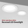 LED Downlight Recessed Ceiling Lamp Cold Warm White Spotlight AC 180V-265V Indoor Led Lights for Kitchen Living Room Bedroom