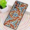 Ancient Floral Tiles Phone Case for Samsung Galaxy note 10 pro S26 Ultra S23 S24 FE S25 S21 S22 PLUS shockproof Cove
