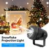 LED Projector Night Light Snowflake Projector Outdoor Lamp 360° Rotating Home Festivals Party Decoration