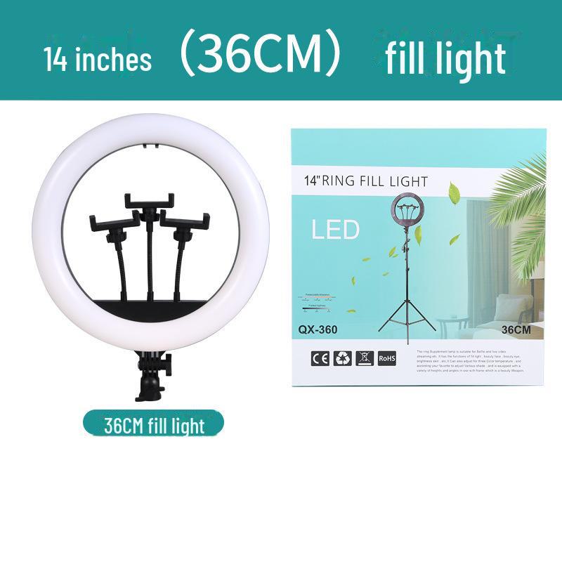 Przenośne pierścieniowe światło do selfie ze statywem do zdjęć beauty i transmisji na żywo