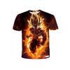 Japanese Anime Dragon Ball Z All Characters 3D Quick Dry T-Shirt For Men Women Kids Summer Sports Anime Tee Streetwear