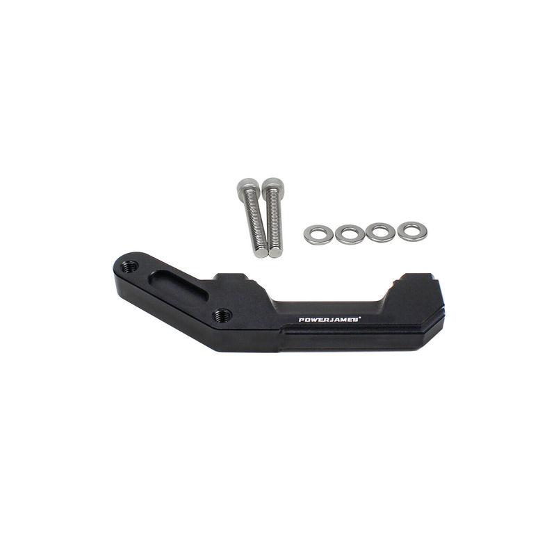 108mm/4.25" Brake Caliper Mounting Bracket Adapter For Harley Touring Dyna FXLRS 2000-Later