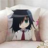 T-Tomoko Kuroki Anime Pillow Case Pillowcase, Double-Sided Printed, Sofa Cushion, Bedroom Headboard Pillow
