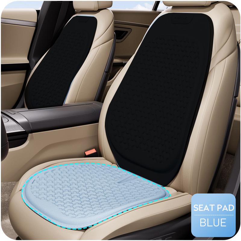 TPE Cold Gel Seat Cushion Summer Car Seat Cover Sedentary Not Tired Breathable Office Chair Pad Universal Summer Cool Mat