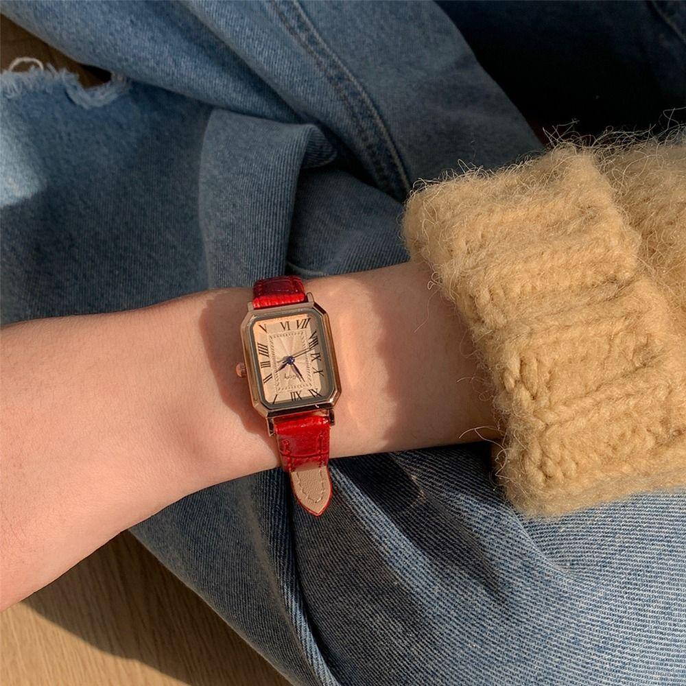 Elegant Women's Quartz Watch Exquisite Vintage Female Clock Trendy Ladies Business Watches  Female