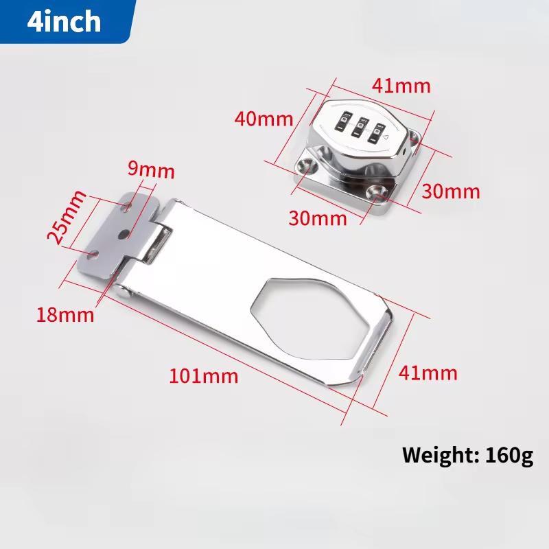 Бытовой шкаф Пароль Навесные замки Шкаф Дверной кодовый замок Дверной замок Защитный скользящий замок для маленьких дверей Шкафы Дверной замок